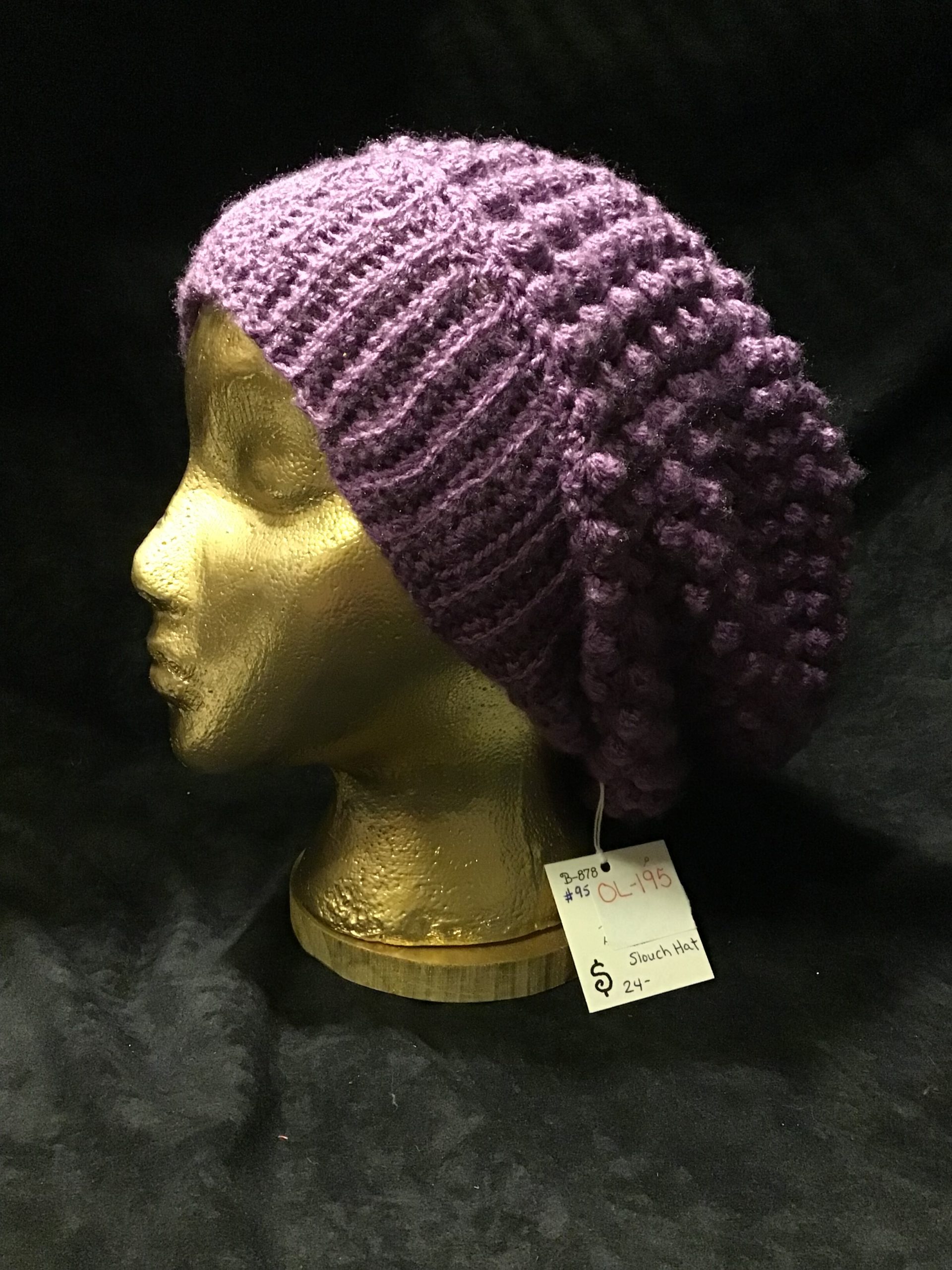 OL-195 Purple Hat B-878